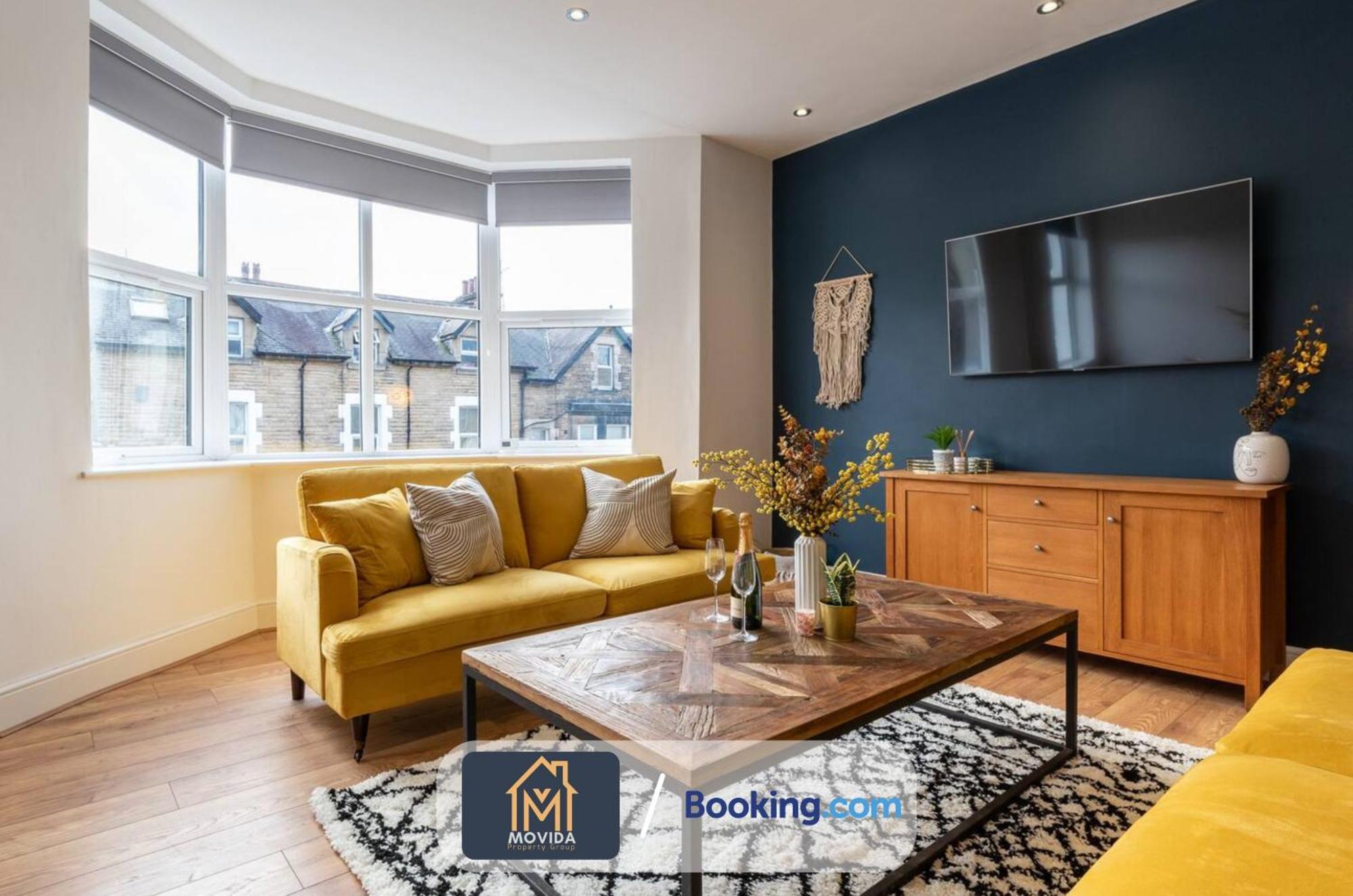 Central Elegant Duplex by Movida Property Group Harrogate Exterior photo